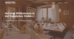 Desktop Screenshot of hausleitenstubn.com